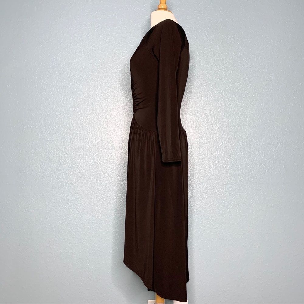 Lenon Rouged Long Sleeved Dress NWT - Picture 5 of 8